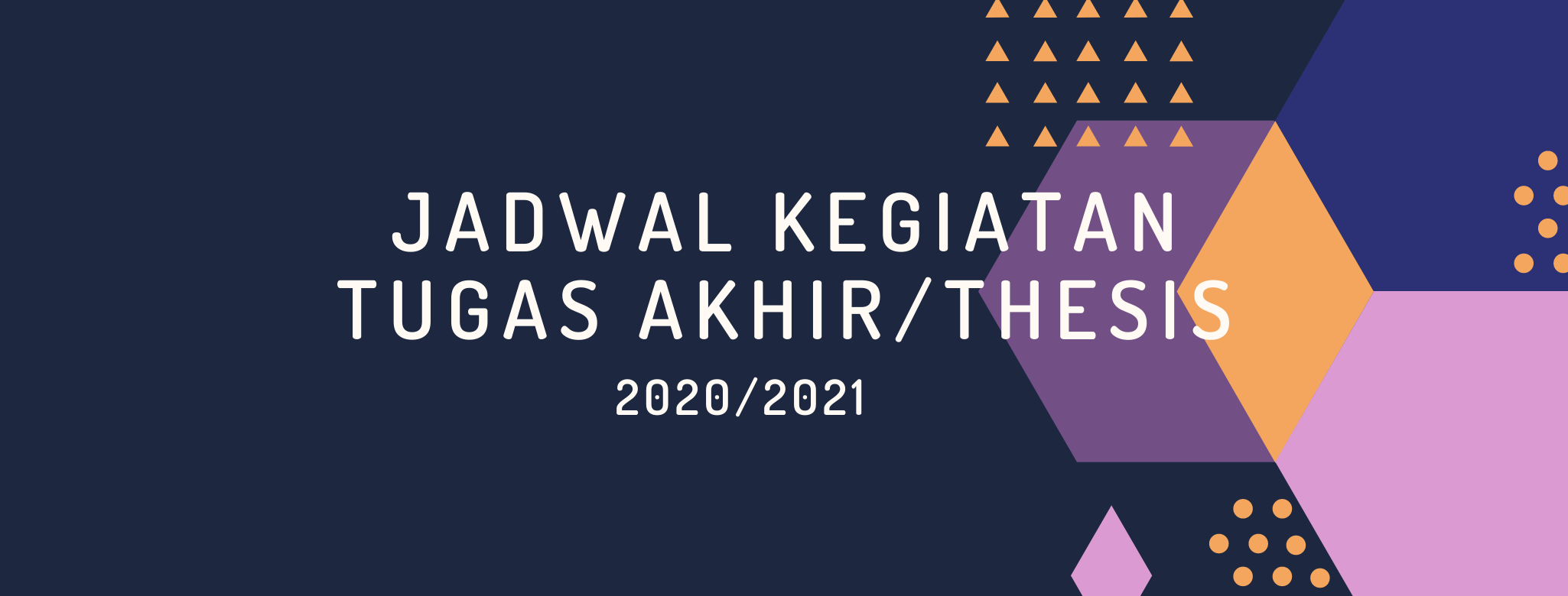 poster kegiatan tugas akhir