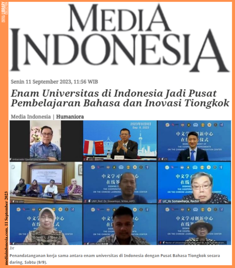 Enam Universitas Di Indonesia Jadi Pusat Pembelajaran Bahasa Dan