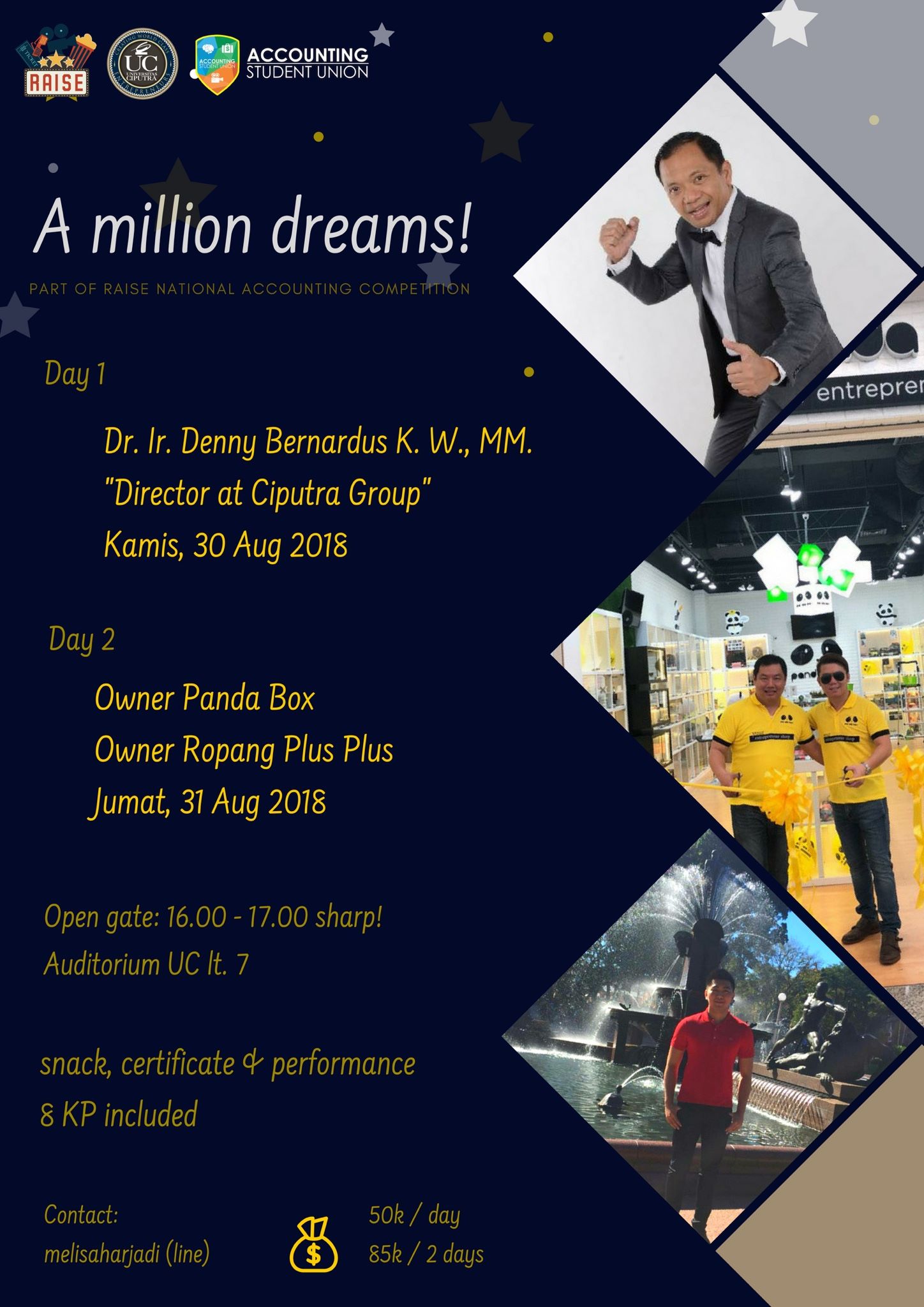 Talkshow: “A Million Dreams” Talkshow: “A Million Dreams”