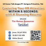 UC Career Talk dengan PT. Sariguna Primatirta, Tbk (1)