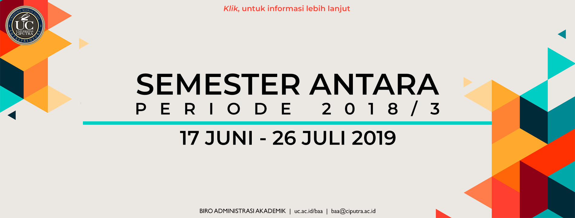 Semester Antara Periode 2018/3 Semester Antara Periode 2018/3