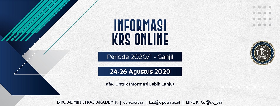 Informasi KRS Periode 2020/1 Informasi KRS Periode 2020/1