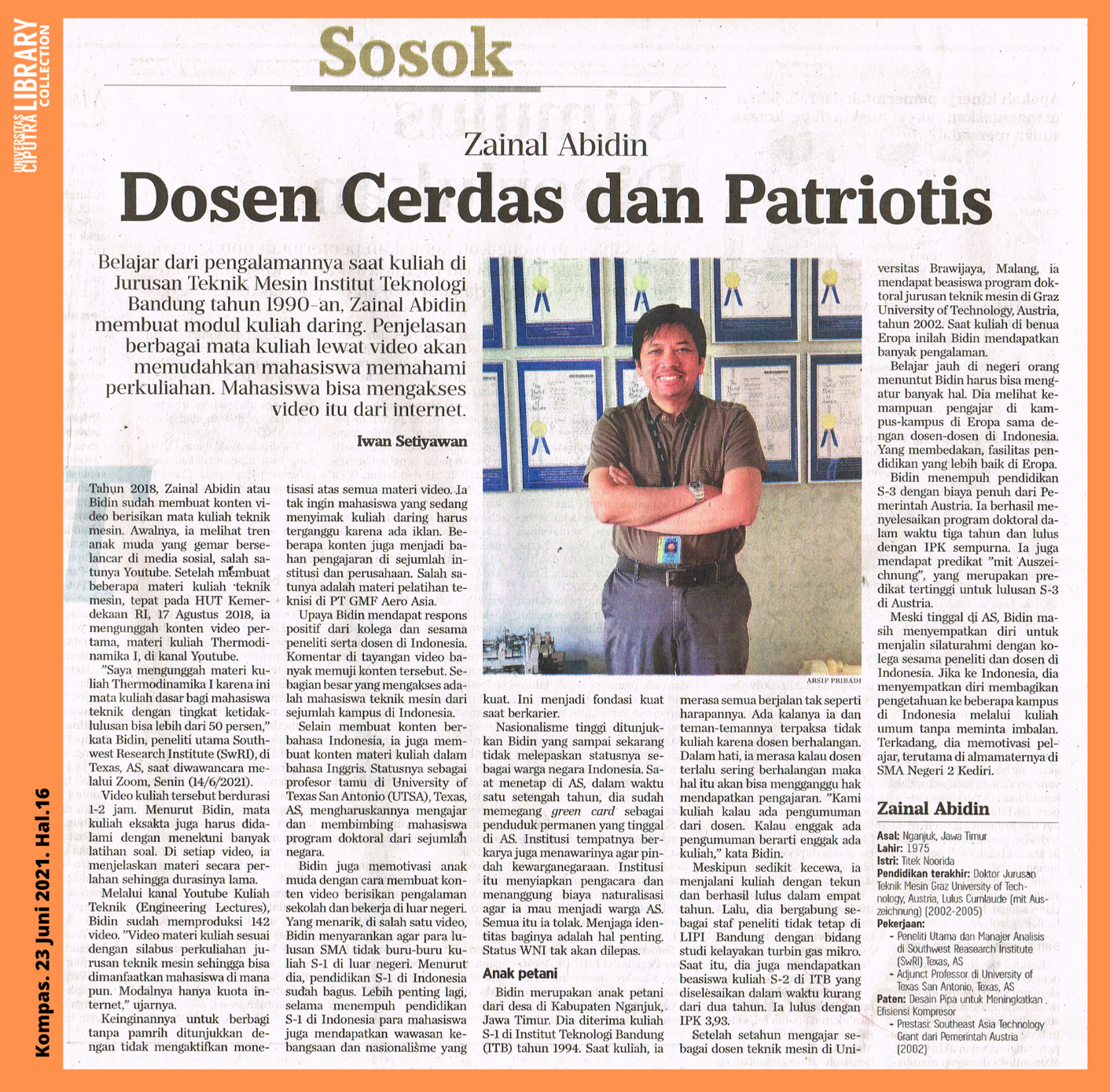 Sosok Juni 2021 Archives Page 2 Of 3 Universitas Ciputra<script async src=