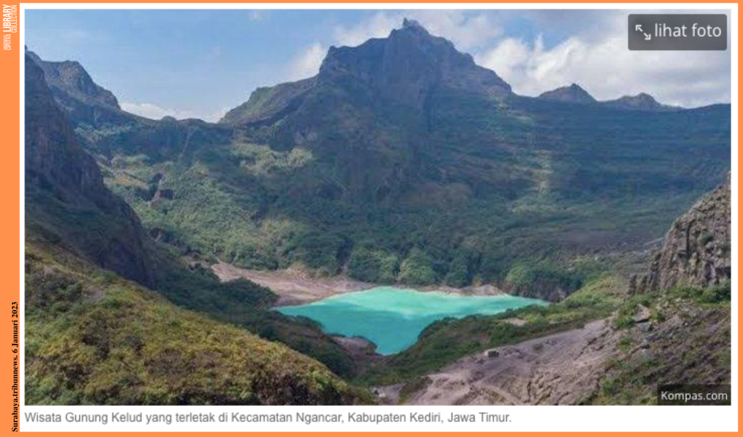 Potensi Pariwisata Gunung Kelud Kediri, Mulai Panorama Alam Hingga ...