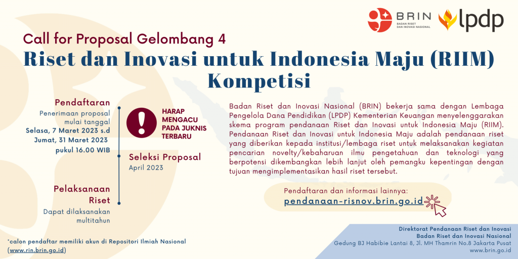 Riset Dan Inovasi Untuk Indonesia Maju Lembaga Penelitian Dan Pengabdian Masyarakat 8352