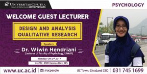 Kuliah Tamu Design and Analysis Qualitative Research