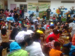 Salah satu aktivitas di Terang Tenggumung