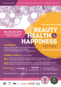 BEAUTY, HEALTH & HAPPINESS FESTIVAL - SMALL SIZE