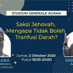 Saksi Jehovah, Mengapa Tidak Boleh Tranfusi Darah?