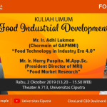 “FOOD INDUSTRIAL DEVELOPMENT”