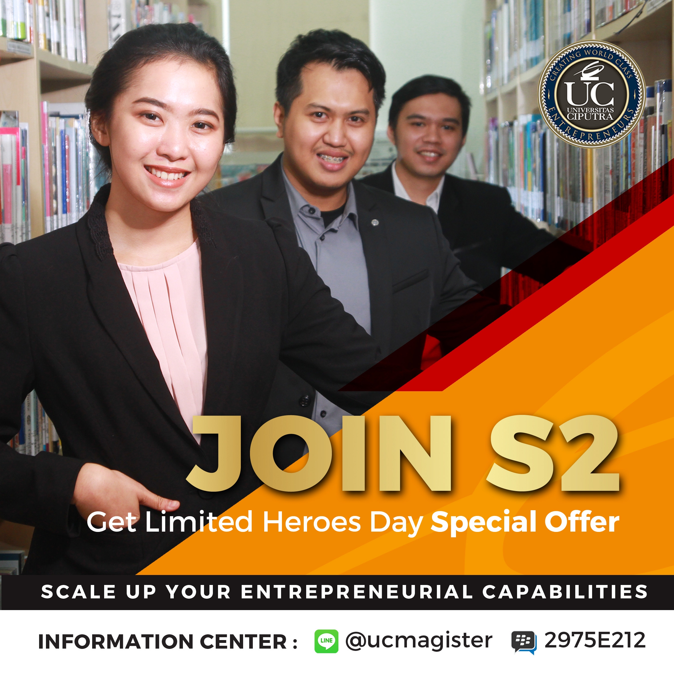 Calon Mahasiswa Universitas Ciputra - Creating World Class 